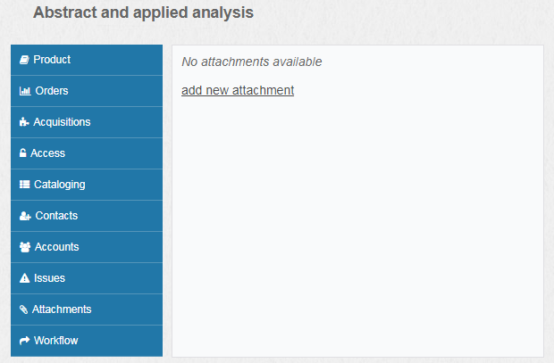Screenshot of Attachment