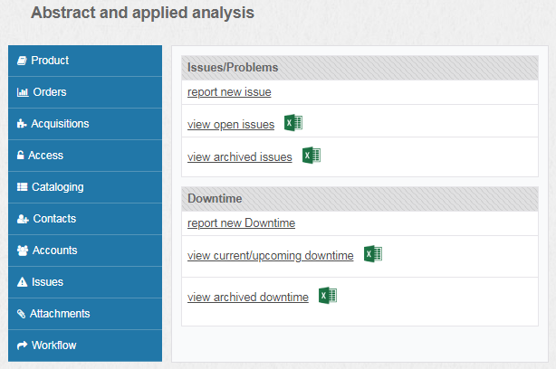 Screenshot of Attachments